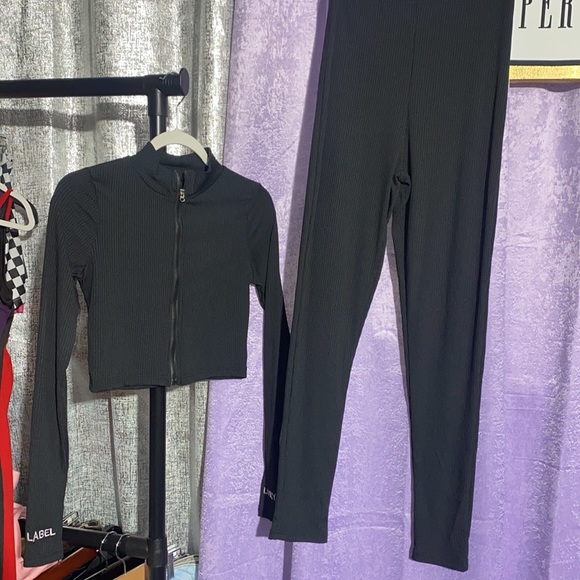 Trendy Black 2pc Lucky Label Set - Picture 3 of 8